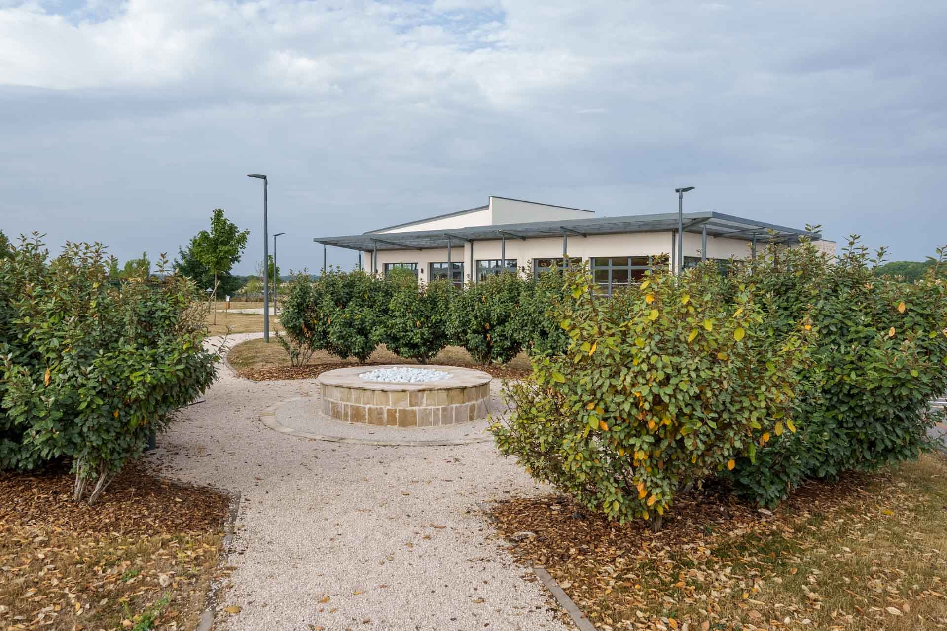 Crématorium de Nogent jardin
